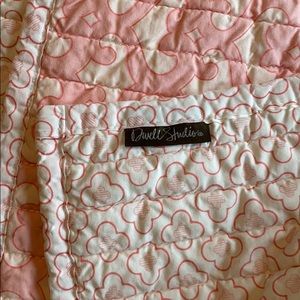 Dwell Studios Childrens Blanket PlayMat Pink White